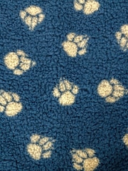 Danish Designs Blue Fleece Harbour Paws Pet Blanket - Image 4 of 4