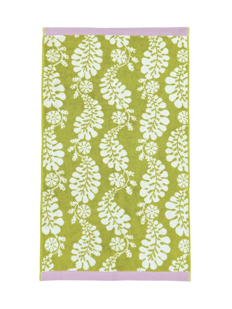 Land & Shore Green Cece Leaf Towel - Image 2 of 2 Land & Shore Green Cece Leaf Towel - Image 2 of 2