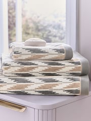 Bedeck of Belfast Charcoal Osanna Avita Luxuriously Soft Towel - Image 1 of 2
