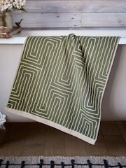 ABIGAIL AHERN x MURMUR Sage Green Pia Plush Towel - Image 1 of 3