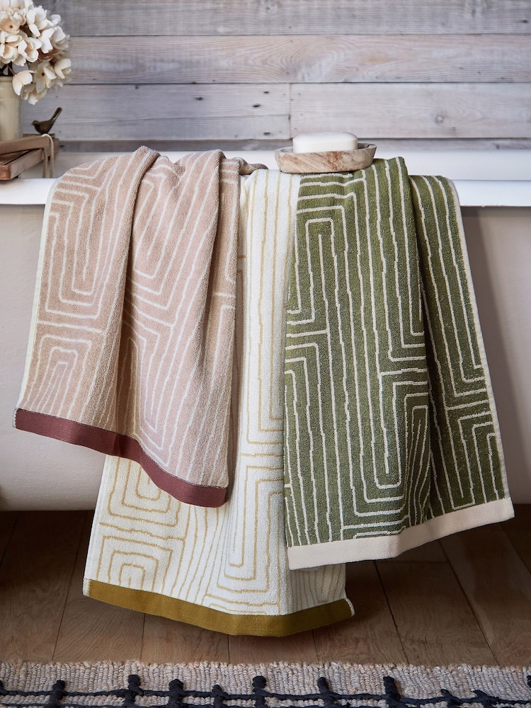 ABIGAIL AHERN x MURMUR Sage Green Pia Plush Towel - Image 2 of 3 ABIGAIL AHERN x MURMUR Sage Green Pia Plush Towel - Image 2 of 3
