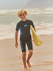 Animal Blue Kids Waves Shorty Wetsuit - Image 1 of 9
