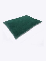 Danish Designs Green Fleece Herringbone Deep Duvet Dog Bed - Image 4 of 6
