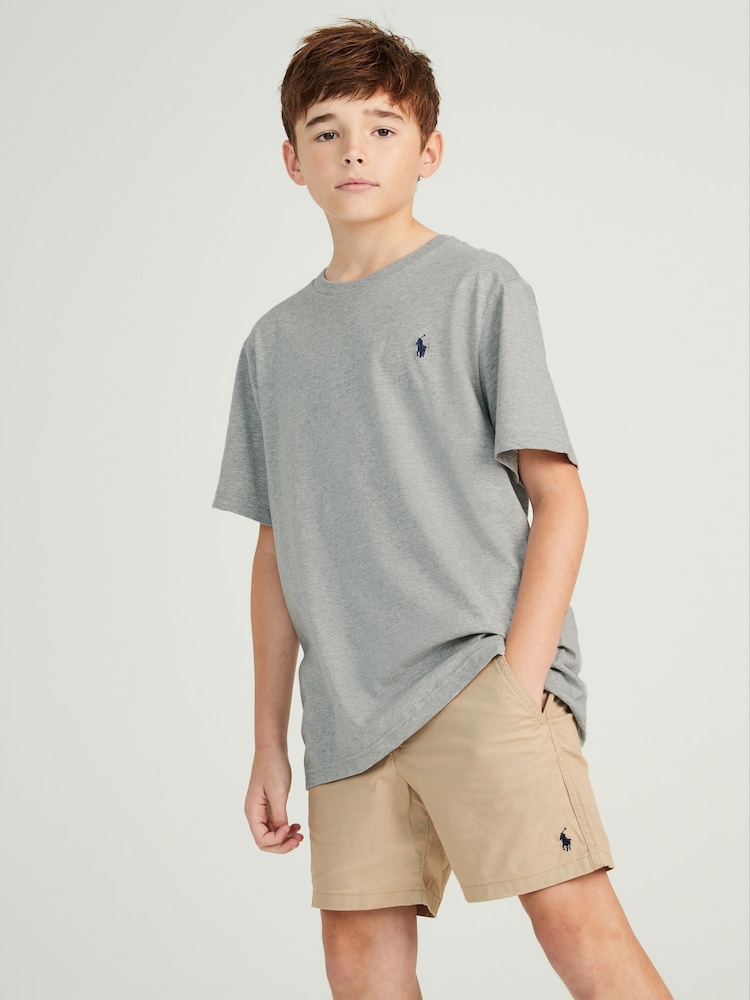 Polo Ralph Lauren Grey Boys Jersey Crewneck T-Shirt - Image 1 of 6