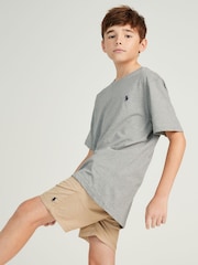Polo Ralph Lauren Grey Boys Jersey Crewneck T-Shirt - Image 5 of 6