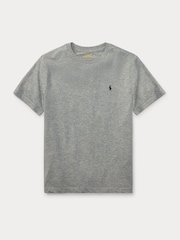 Polo Ralph Lauren Grey Boys Jersey Crewneck T-Shirt - Image 6 of 6