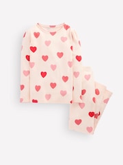 Boden Cream Snug Long John Pyjamas - Image 1 of 3
