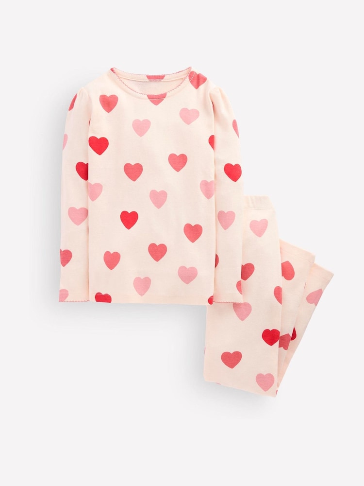Boden Cream Snug Long John Pyjamas - Image 1 of 3 Boden Cream Snug Long John Pyjamas - Image 1 of 3
