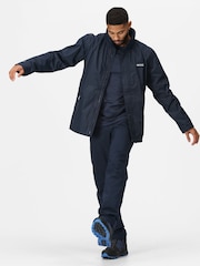 Regatta Navy Mens Matt Waterproof Jacket - Image 2 of 9