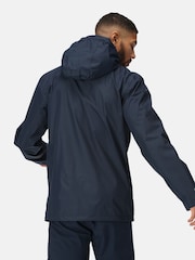 Regatta Navy Mens Matt Waterproof Jacket - Image 3 of 9