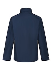 Regatta Navy Mens Matt Waterproof Jacket - Image 9 of 9