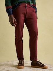 Joules Stamford Burgundy Slim Fit Chinos - Image 1 of 6
