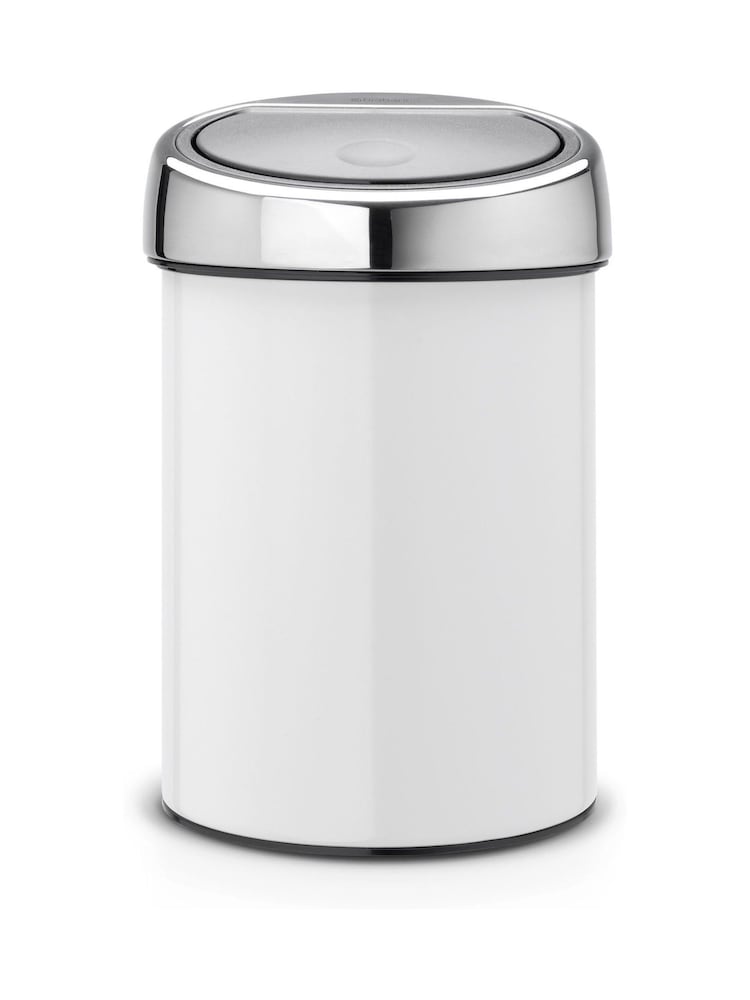 Brabantia White 3L Touch Bin - Image 1 of 3