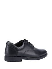 Hush Puppies Black Tim Senior School Shoes - Image 2 of 5