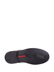 Hush Puppies Black Tim Senior School Shoes - Image 5 of 5