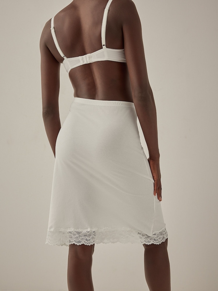 Noir/Blanc - Lot de 2 nuisettes courtes en coton - Image 5 of 9