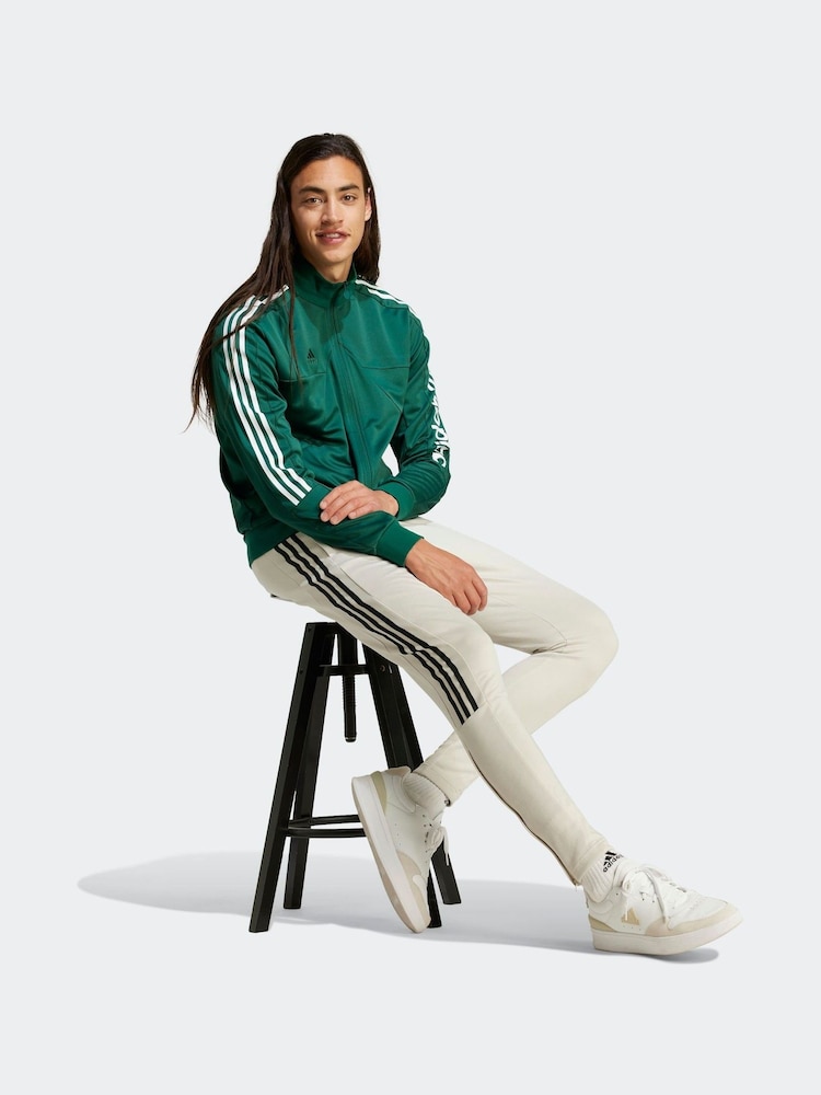 adidas Brown Tiro Joggers - Image 3 of 6