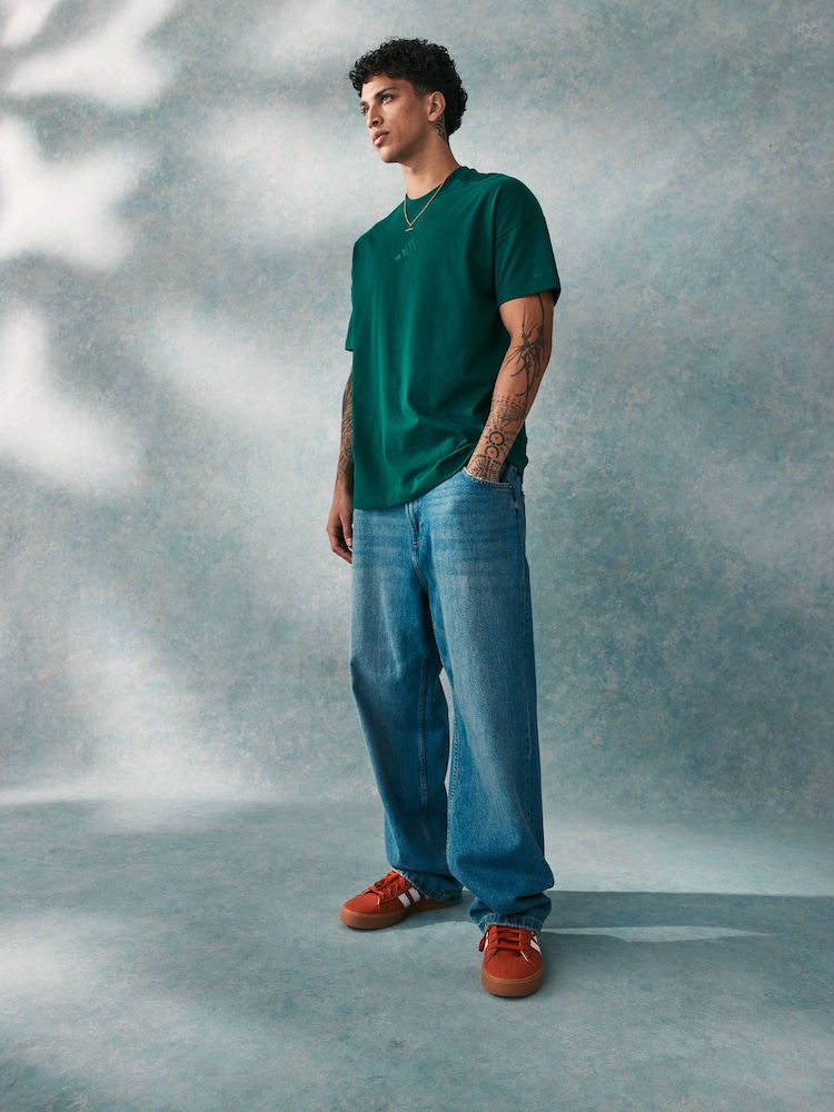 adidas Green All SZN 100% Cotton T-Shirt - Image 2 of 6