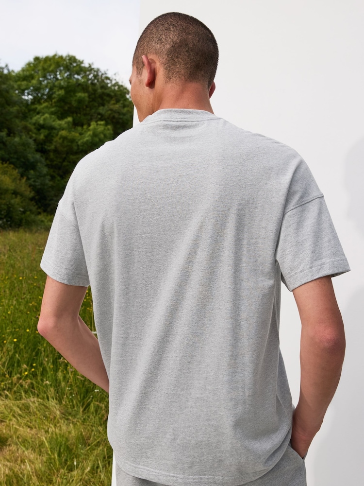 adidas Grey ALL SZN T-Shirt - Image 2 of 12