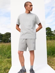 adidas Grey ALL SZN T-Shirt - Image 3 of 12