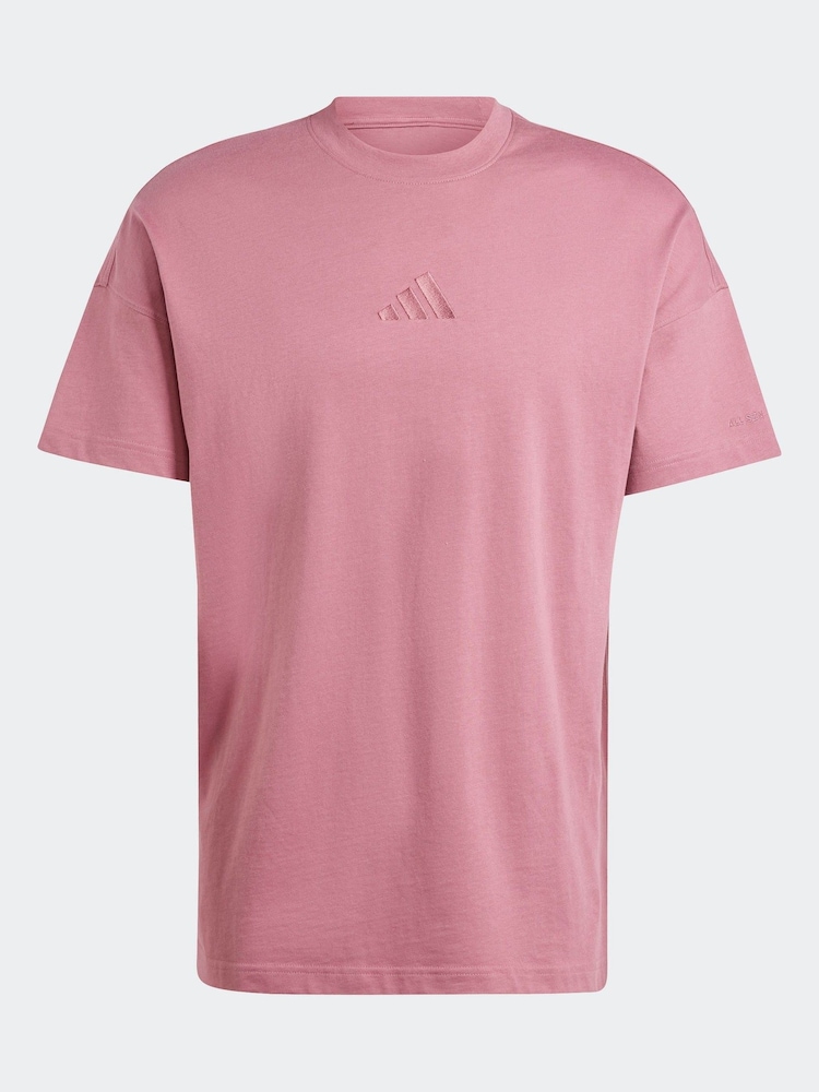 adidas Red ALL SZN T-Shirt - Image 6 of 6