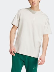 adidas Brown All SZN 100% Cotton T-Shirt - Image 3 of 7