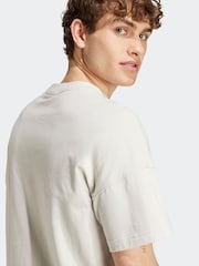 adidas Brown All SZN 100% Cotton T-Shirt - Image 6 of 7