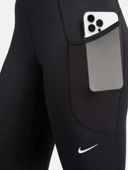 Nike Black Pro Dri-FIT 365 Mid-Rise 7/8 Leggings with Pockets - Image 7 of 7