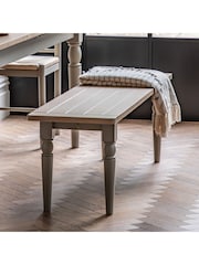 Gallery Home Prairie Cream Leroy Dining Bench - Image 1 of 3