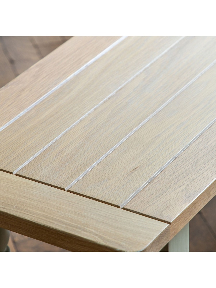 Gallery Home Prairie Cream Leroy Dining Bench - Image 2 of 3