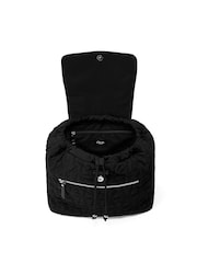 Clarks Black Drift Quilt Backpack - Image 3 of 6