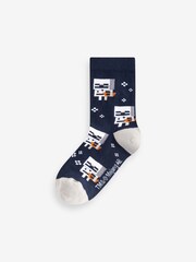 Minecraft Christmas License Socks 3 Pack - Image 4 of 4