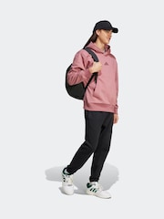 adidas Red ALL SZN Hoodie - Image 4 of 8