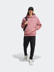 adidas Red ALL SZN Hoodie - Image 5 of 8