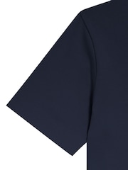 Lyle & Scott Navy Blue Boys Essentials 100% Cotton Crew Neck T-Shirt - Image 6 of 7