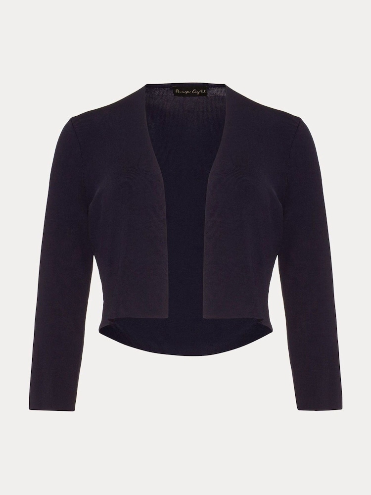 Phase Eight Blue Salma Lightweight Knitted Jacket - Image 6 of 6 Phase Eight Blue Salma Lightweight Knitted Jacket - Image 6 of 6