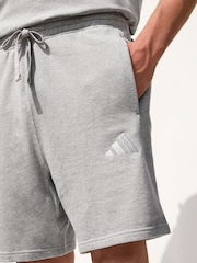 adidas Grey 100% Cotton All SZN Shorts - Image 5 of 6