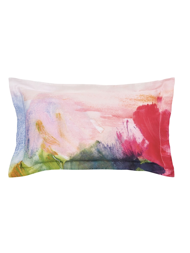 Ted Baker Pink 100% Cotton Art Print Duvet Cover and Pillowcase Set - Image 5 of 5