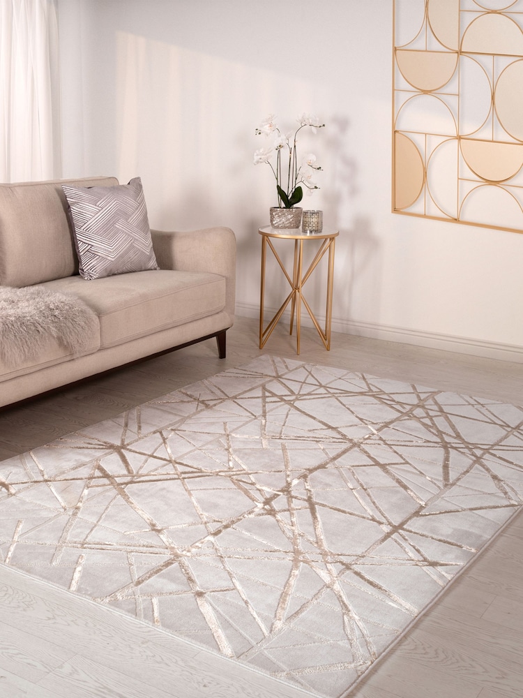 Asiatic Rugs Gold Aurora Rug - Image 1 of 4