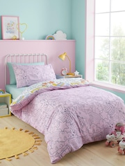 Bedlam Multi Doodle Hobby Duvet Cover & Pillowcase Set - Image 4 of 4