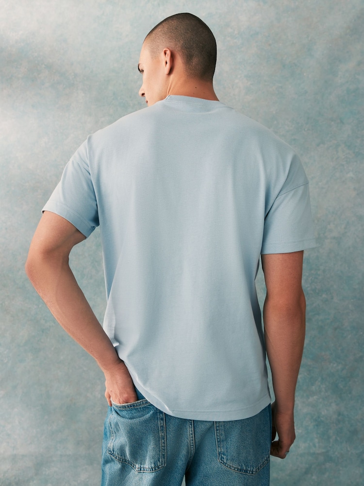 adidas Dark Blue ALL SZN T-Shirt - Image 3 of 6