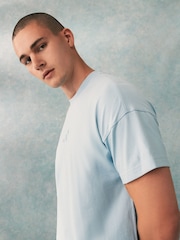 adidas Dark Blue ALL SZN T-Shirt - Image 4 of 6