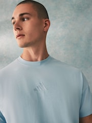 adidas Dark Blue ALL SZN T-Shirt - Image 5 of 6