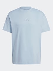 adidas Dark Blue ALL SZN T-Shirt - Image 6 of 6