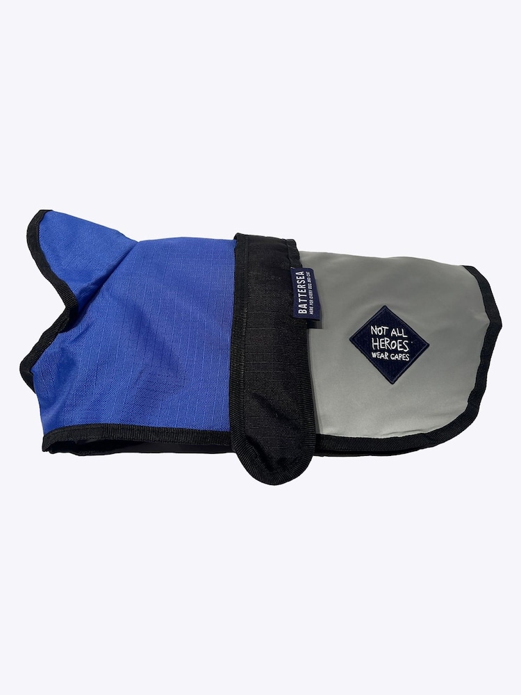 Battersea Blue Small 2-in-1 Dog Coat - Image 2 of 7 Battersea Blue Small 2-in-1 Dog Coat - Image 2 of 7