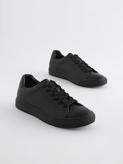 Black Minimal Trainers - Image 1 of 6