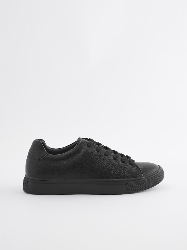 Black Minimal Trainers - Image 3 of 6