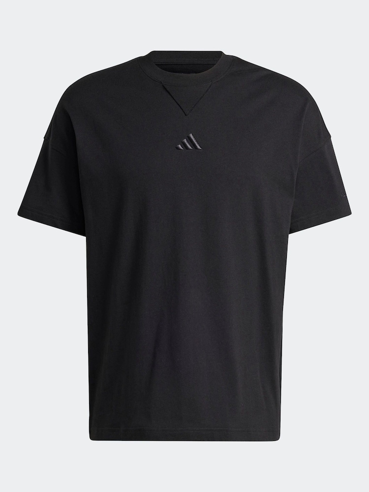 adidas Black ALL SZN T-Shirt - Image 7 of 7