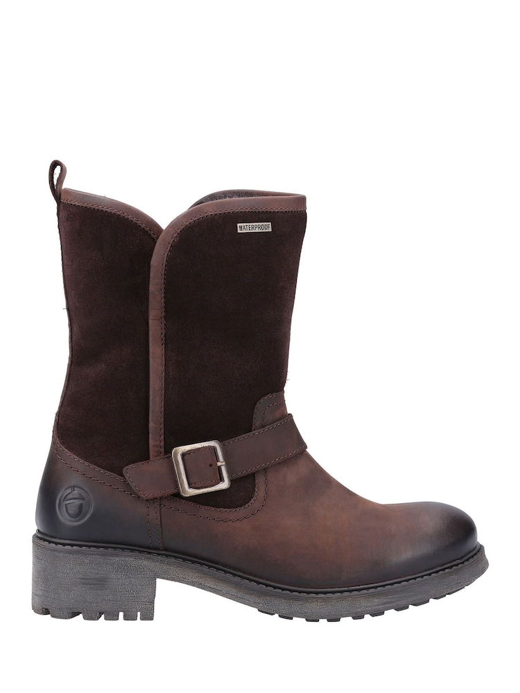 Cotswold Brown Randwick Calf-Length Boots - Image 1 of 5