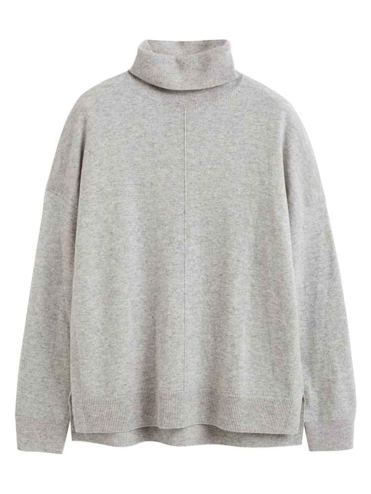 Chinti & Parker Wool/Cashmere Relaxed Roll Neck Jumper - Image 5 of 5